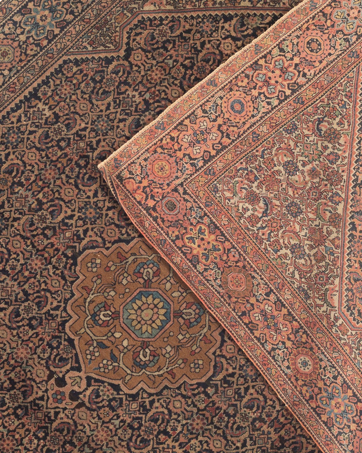 Antiker Farahan-S Sarouk-Teppich, um 1880 (19. Jahrhundert) im Angebot