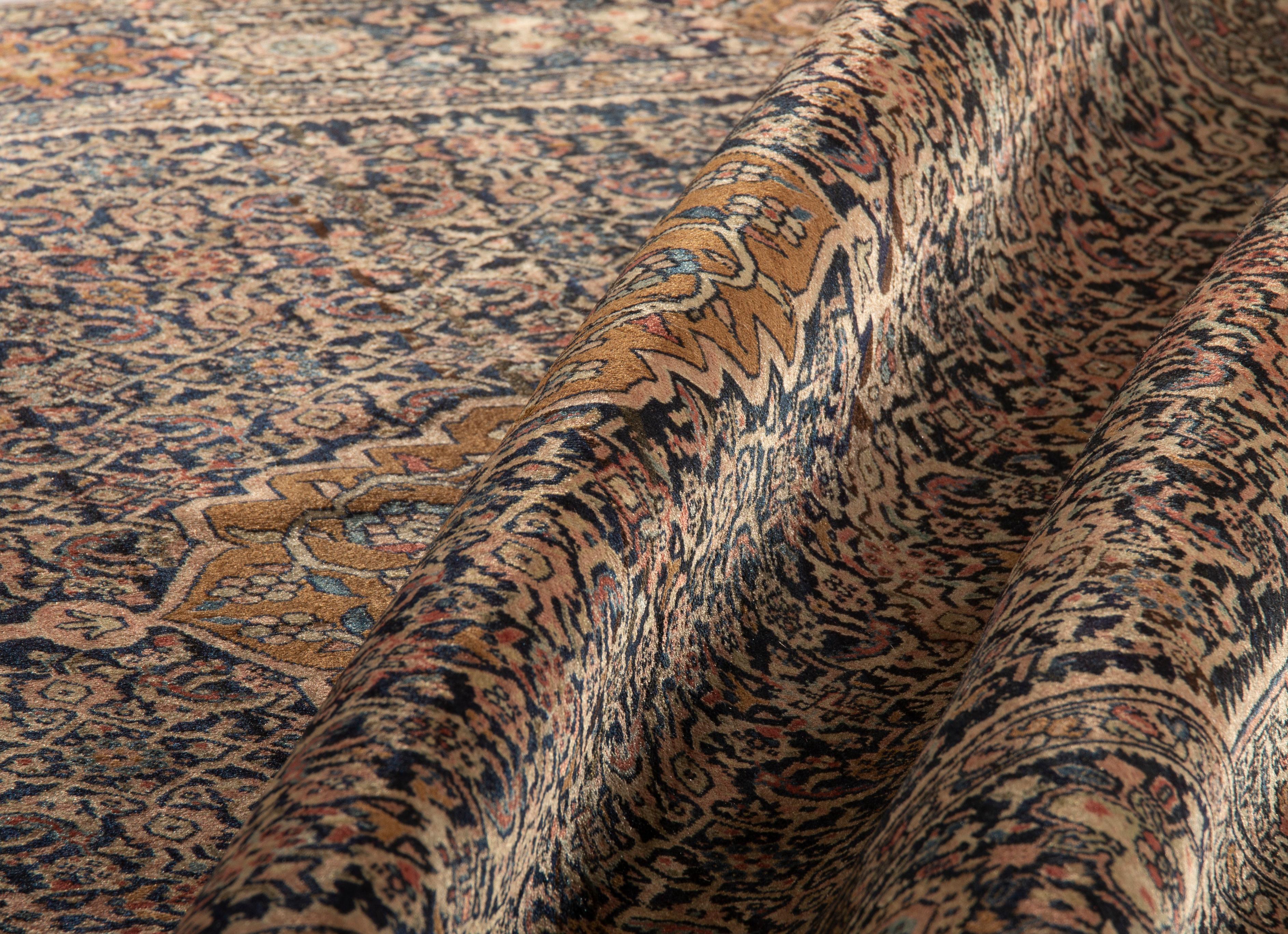 Antiker Farahan-S Sarouk-Teppich, um 1880 im Angebot 1