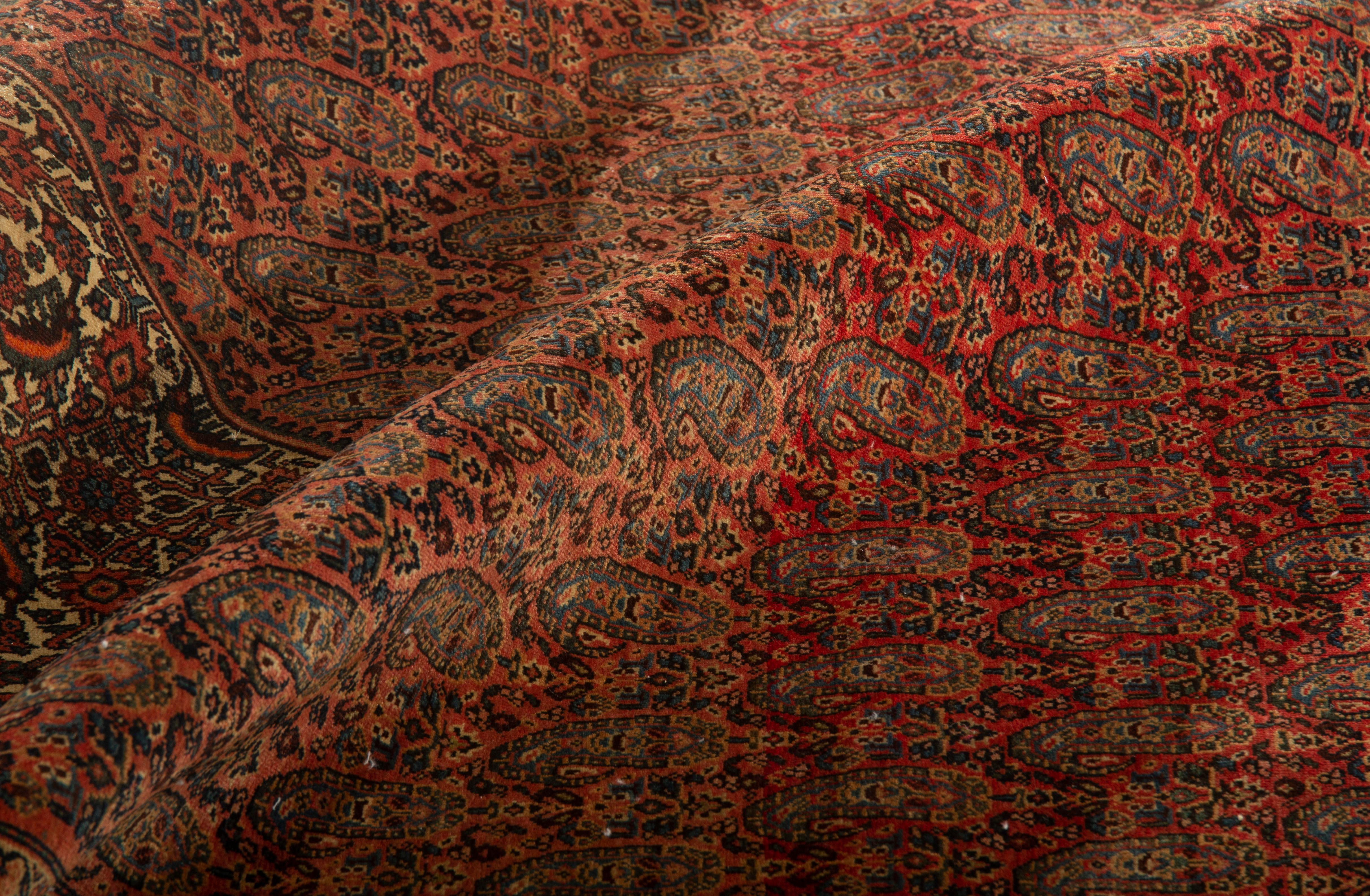 Antico tappeto Sarouk Farahan, 1890 circa in vendita 1