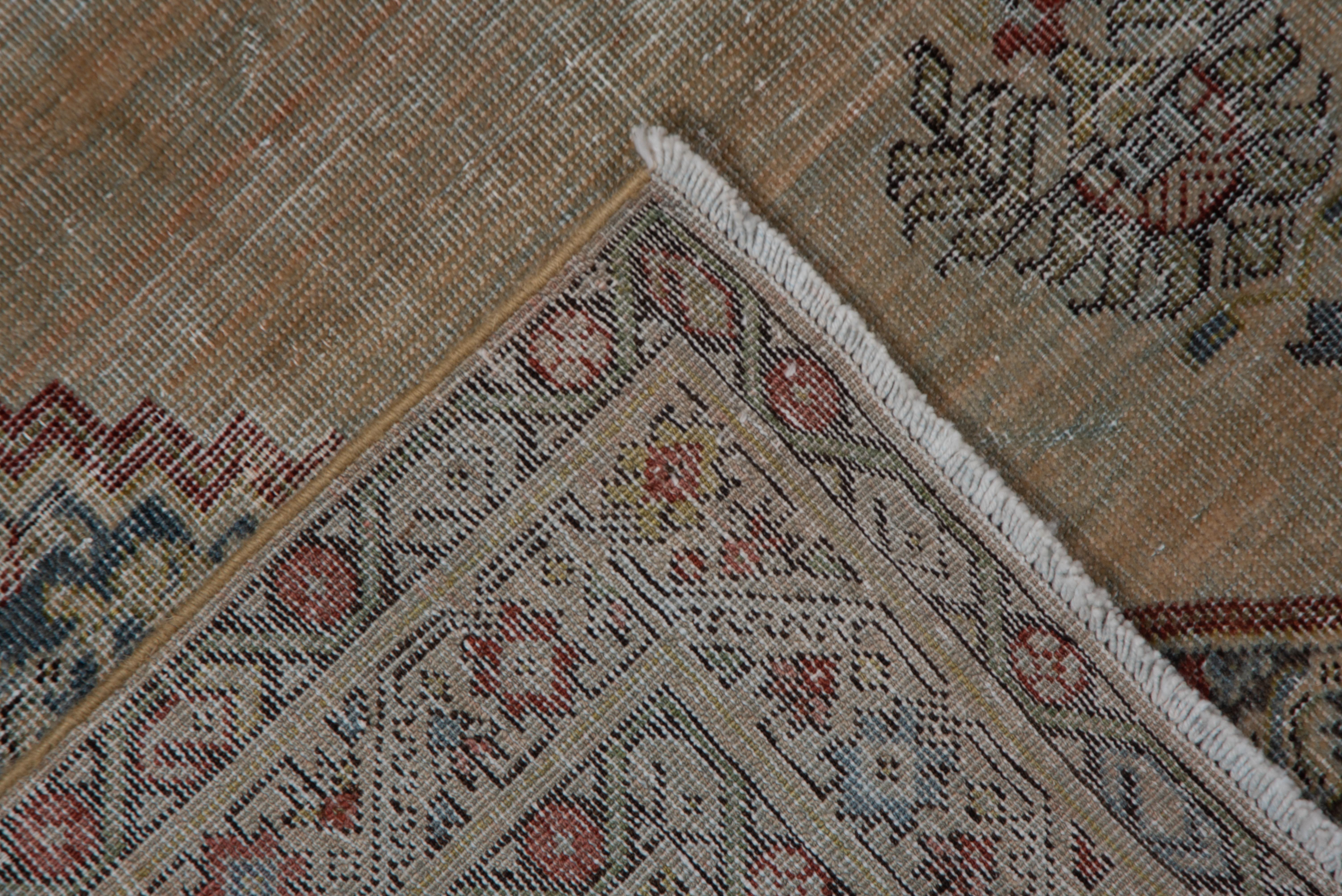 Hand-Knotted Antique Farahan Sarouk Rug For Sale