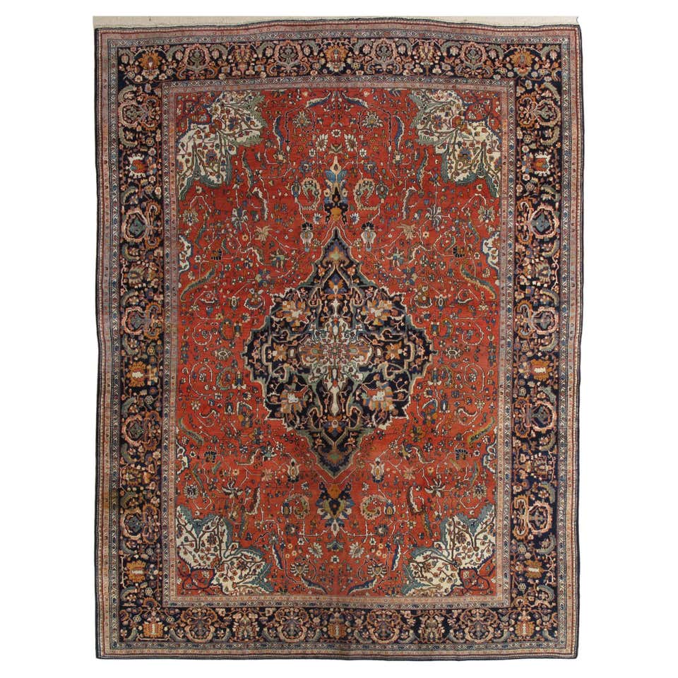 Fine Antique Ferahan Sarouk Rug, c. 1920's For Sale at 1stDibs