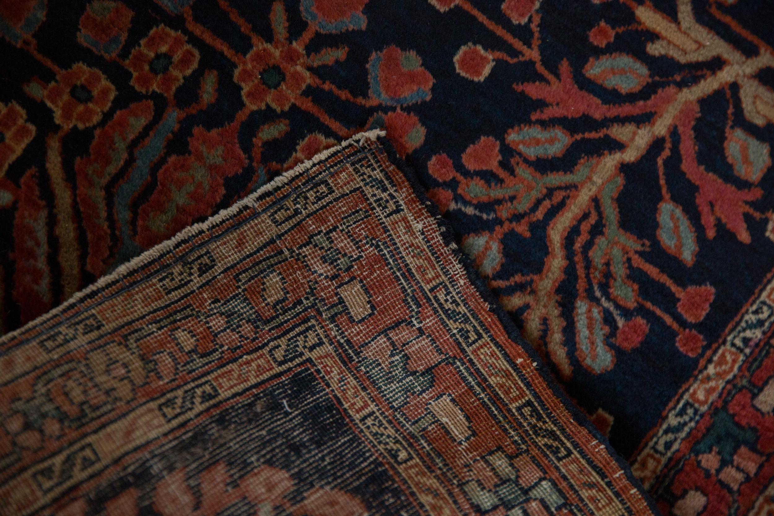Antique Farahan Sarouk Rug Runner 3