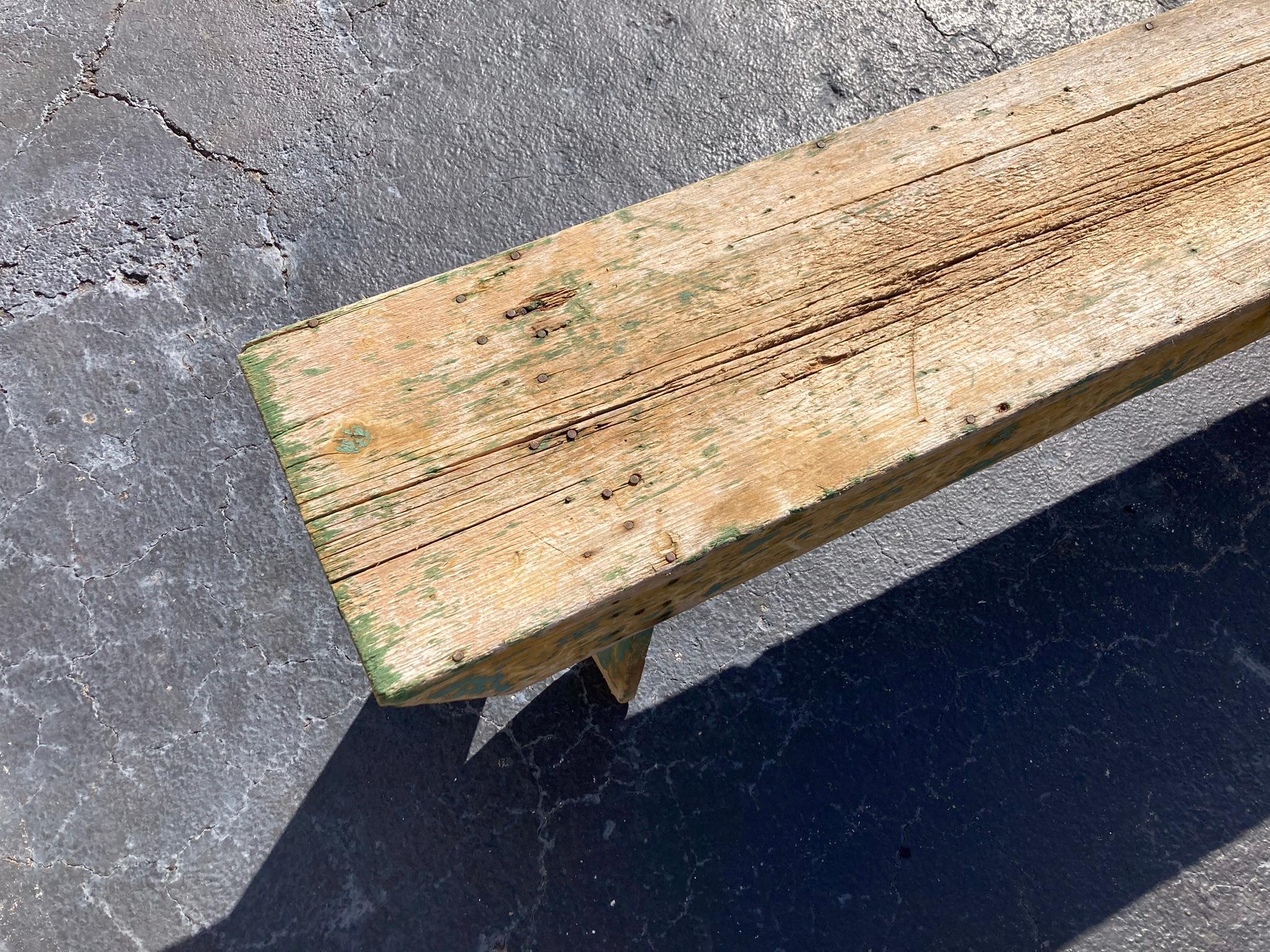 Banc de ferme antique en vente 2