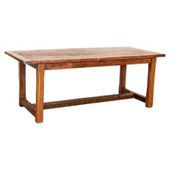 Antique Farm Dining Kitchen Table from France
