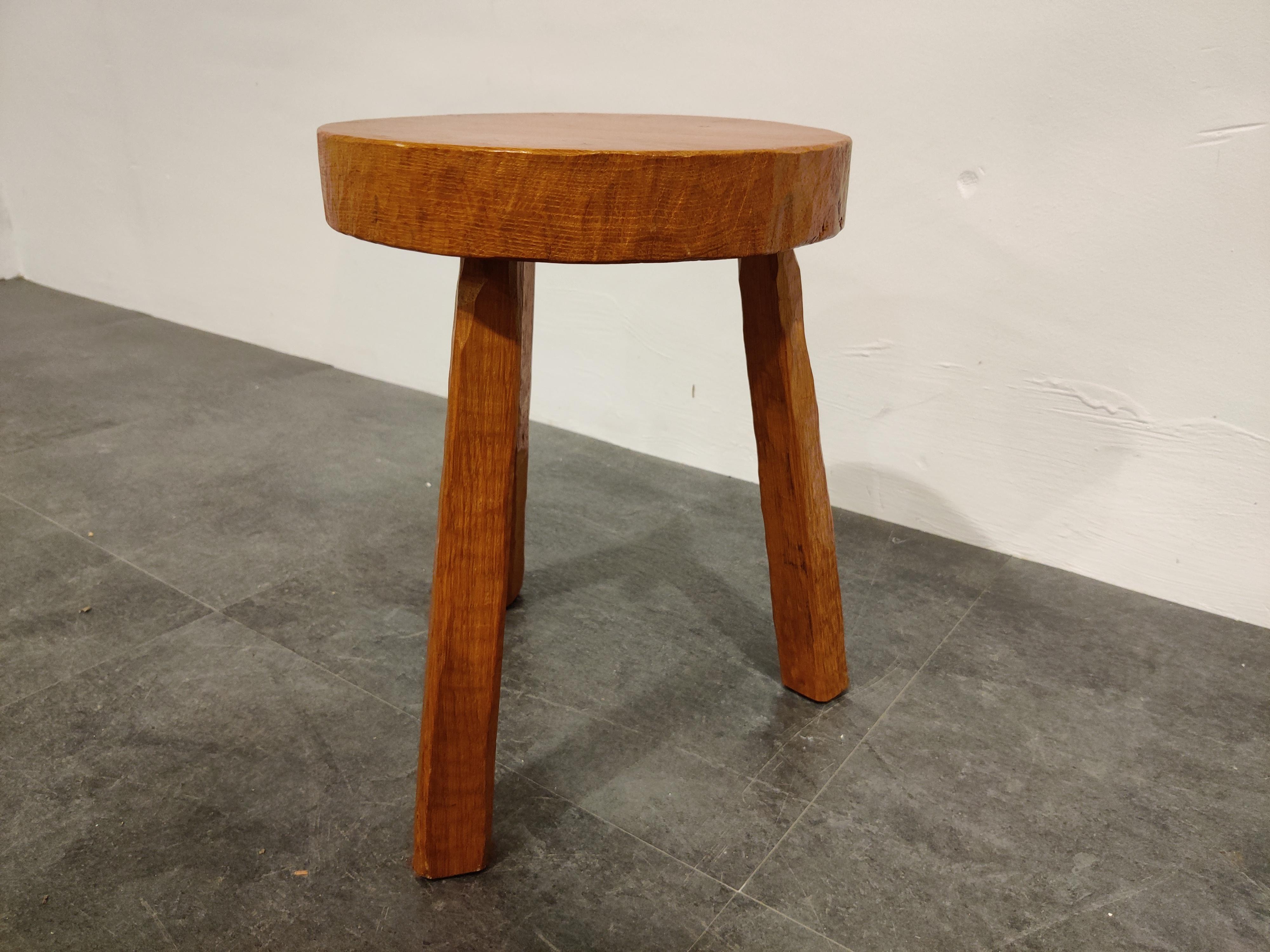 Antique Farm Stool, 1950s In Good Condition In HEVERLEE, BE