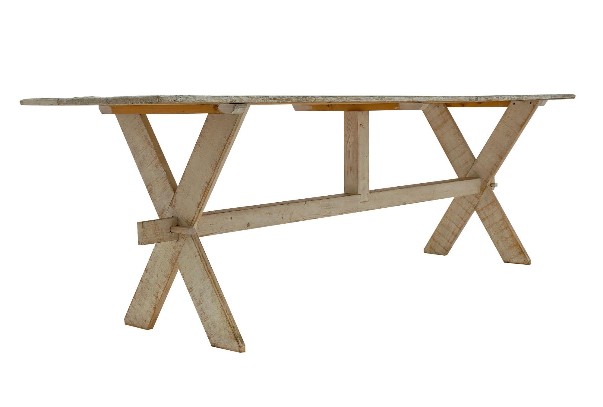 Antique capers picking farm table from Sicily, Italy.