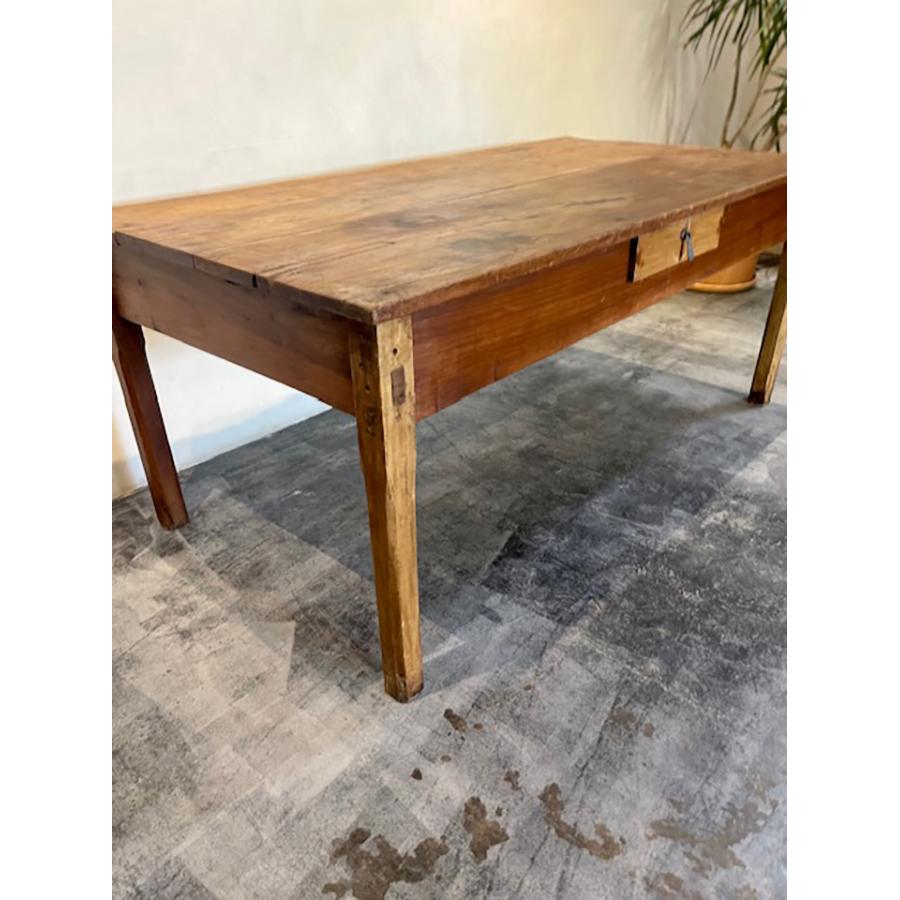 Antique Farmhouse Table, FR-0229-03 For Sale 6