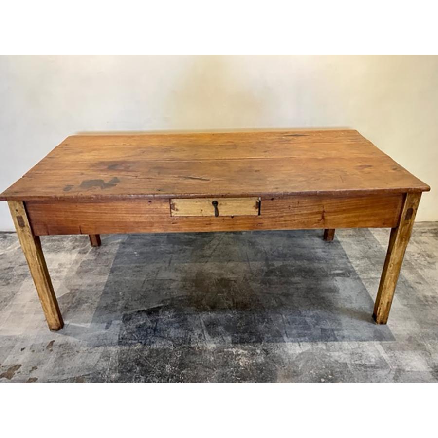 French Antique Farmhouse Table, FR-0229-03 For Sale