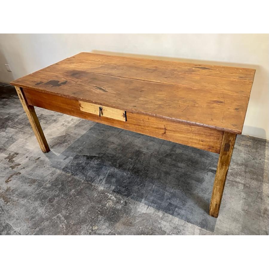 Wood Antique Farmhouse Table, FR-0229-03 For Sale