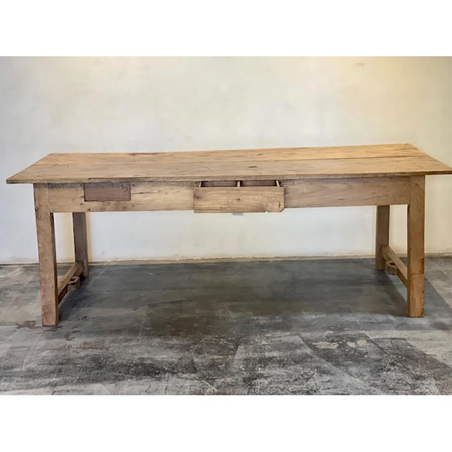 Wood Antique Farmhouse Table, FR-0241 For Sale