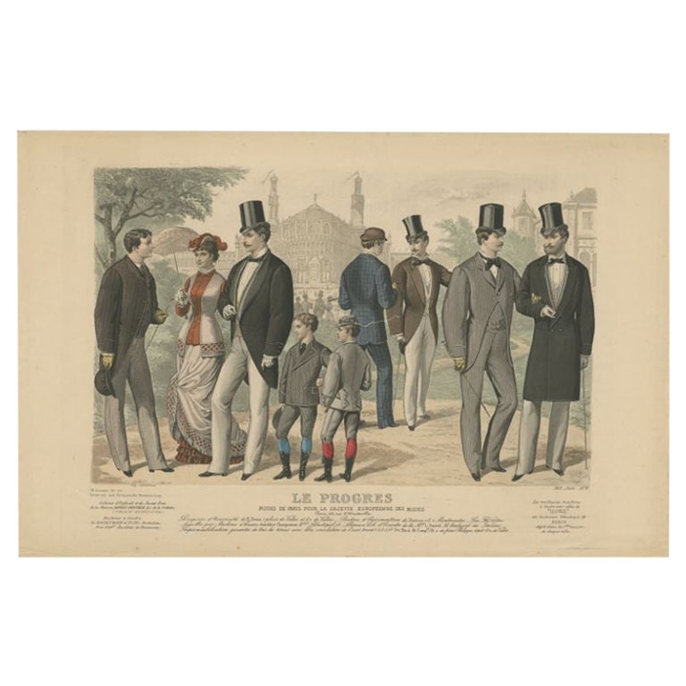 green emerald velvet dress Paris Men's Fashion Poster  Poster Museum