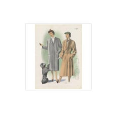 Vintage Fashion Print 'Pl.14205' Published in Ladies Styles, 1951