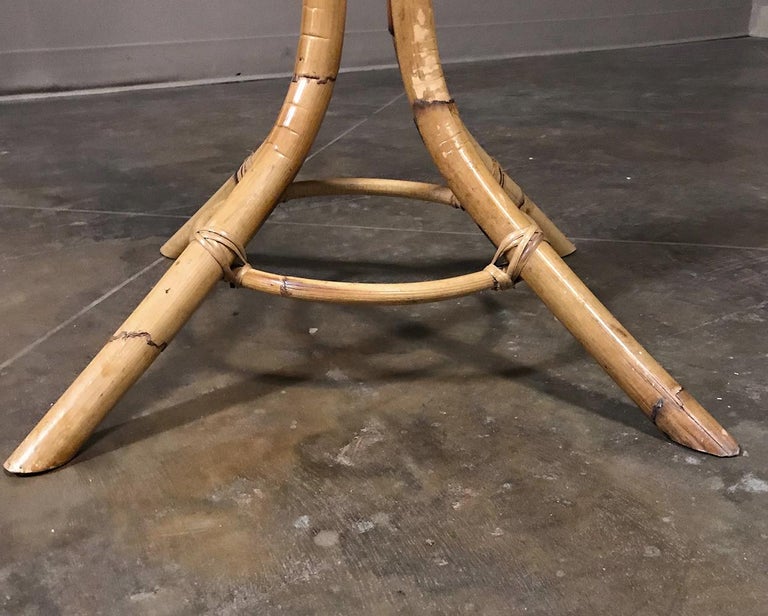 Antique Faux Bamboo Hall Tree For Sale at 1stdibs