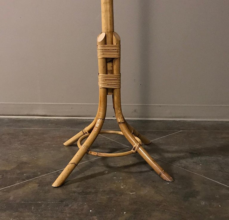 Antique Faux Bamboo Hall Tree For Sale at 1stdibs
