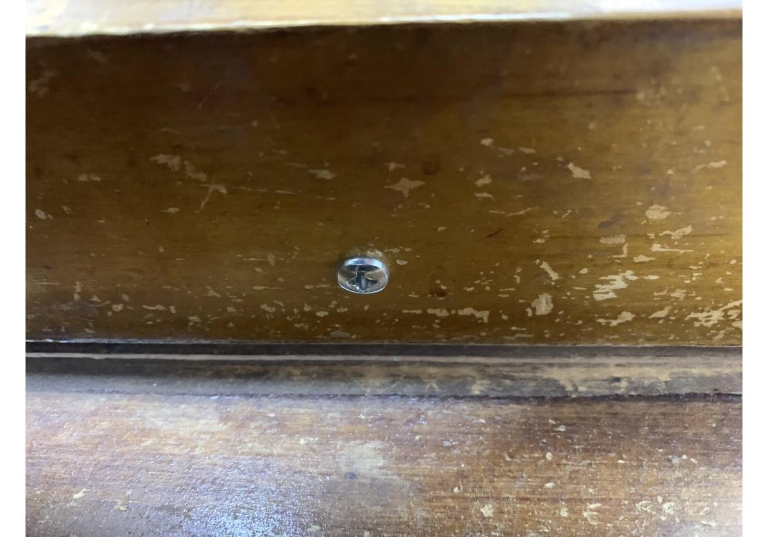 Antique Faux Bamboo Writing Desk For Sale 8