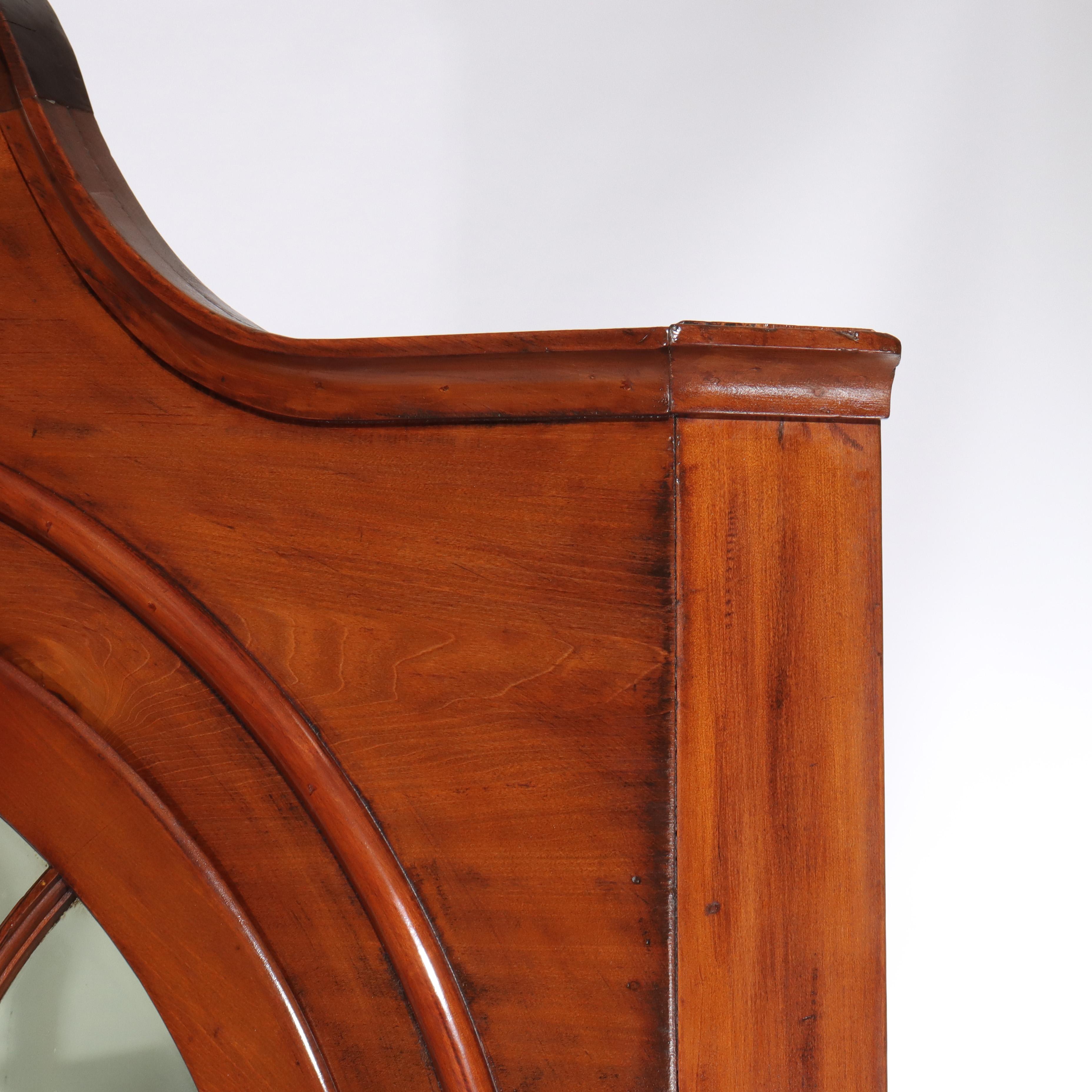 Antique Federal Cherry Hepplewhite Corner Cabinet C1840 For Sale 5