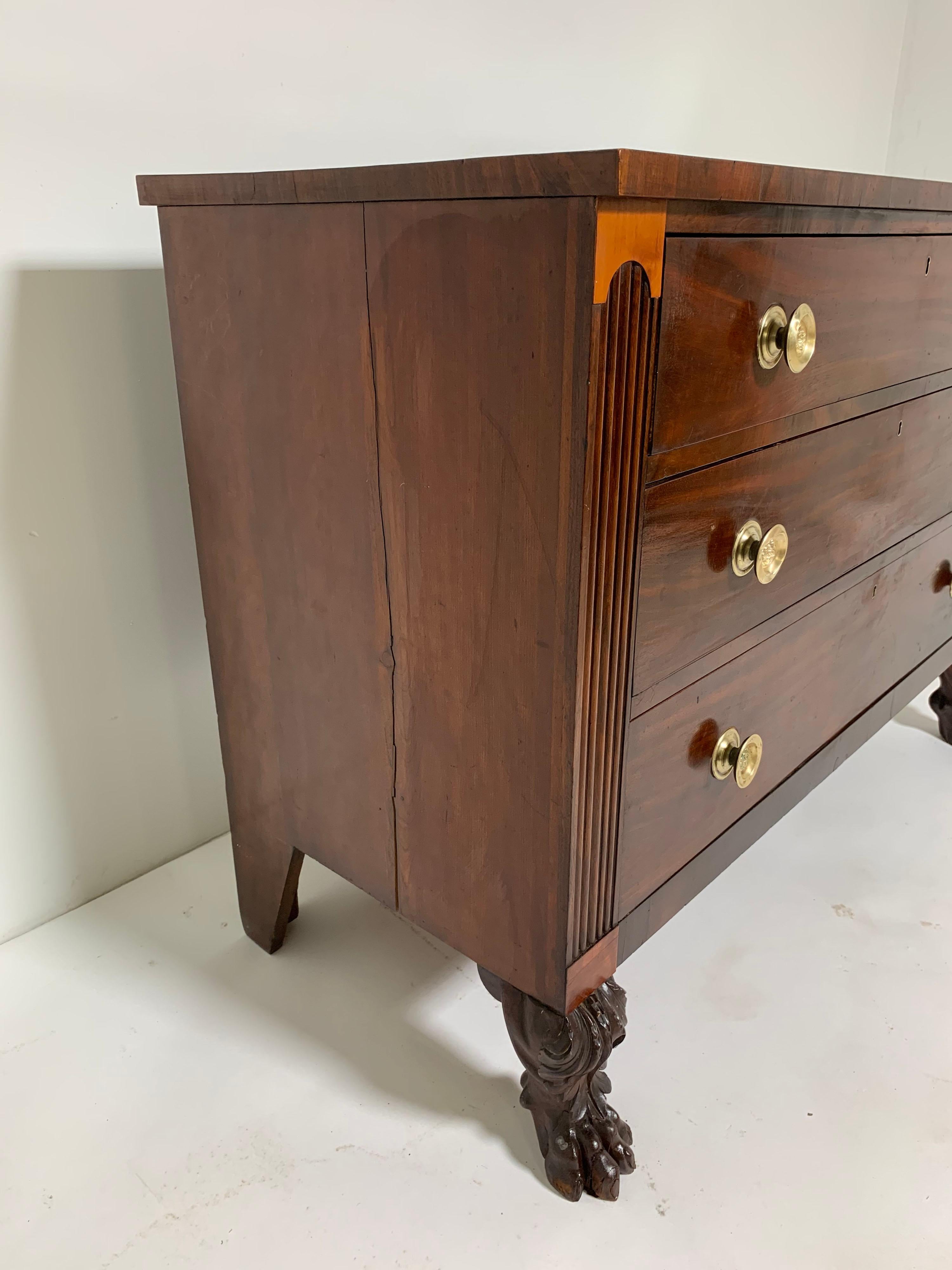 Antique Federal Chest of Drawers, Rhode Island, circa 1820s 5