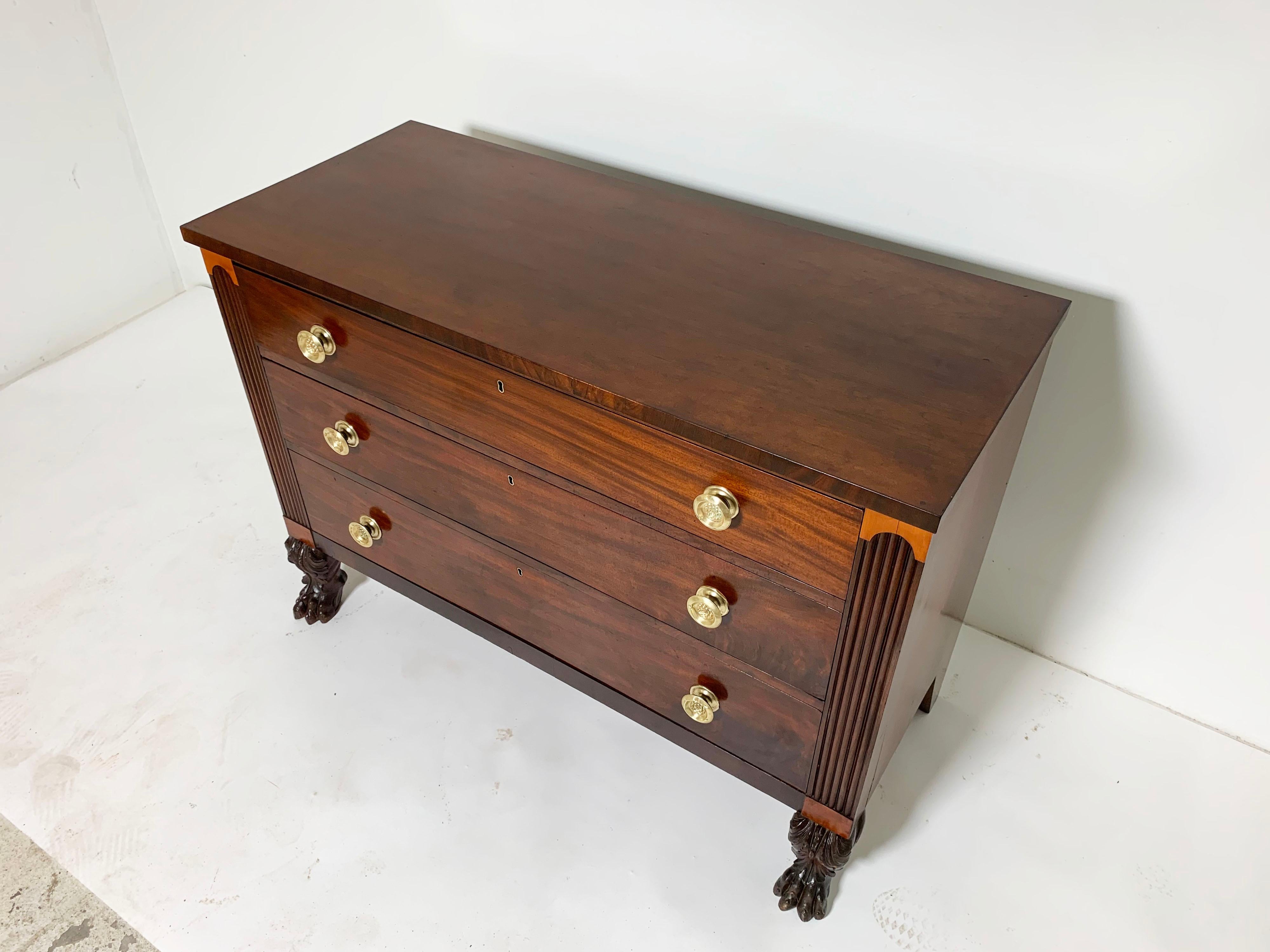 Antique Federal Chest of Drawers, Rhode Island, circa 1820s 7