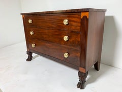 Antique Federal Chest of Drawers, Rhode Island, circa 1820s