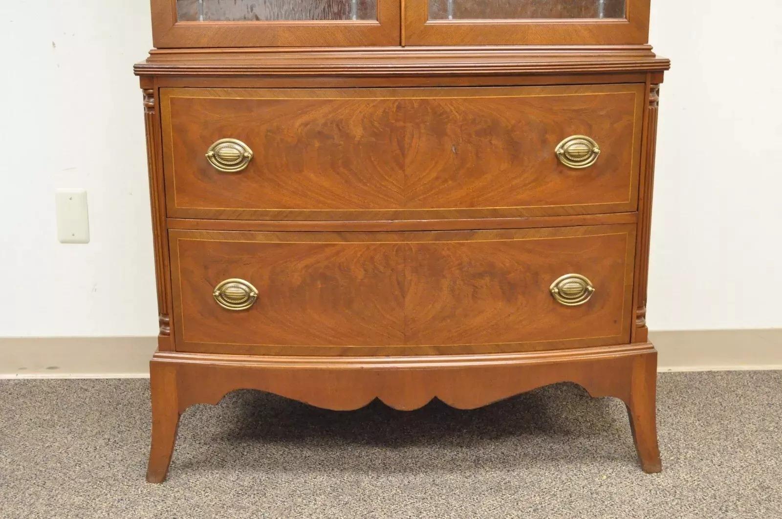 stained glass storage cabinet