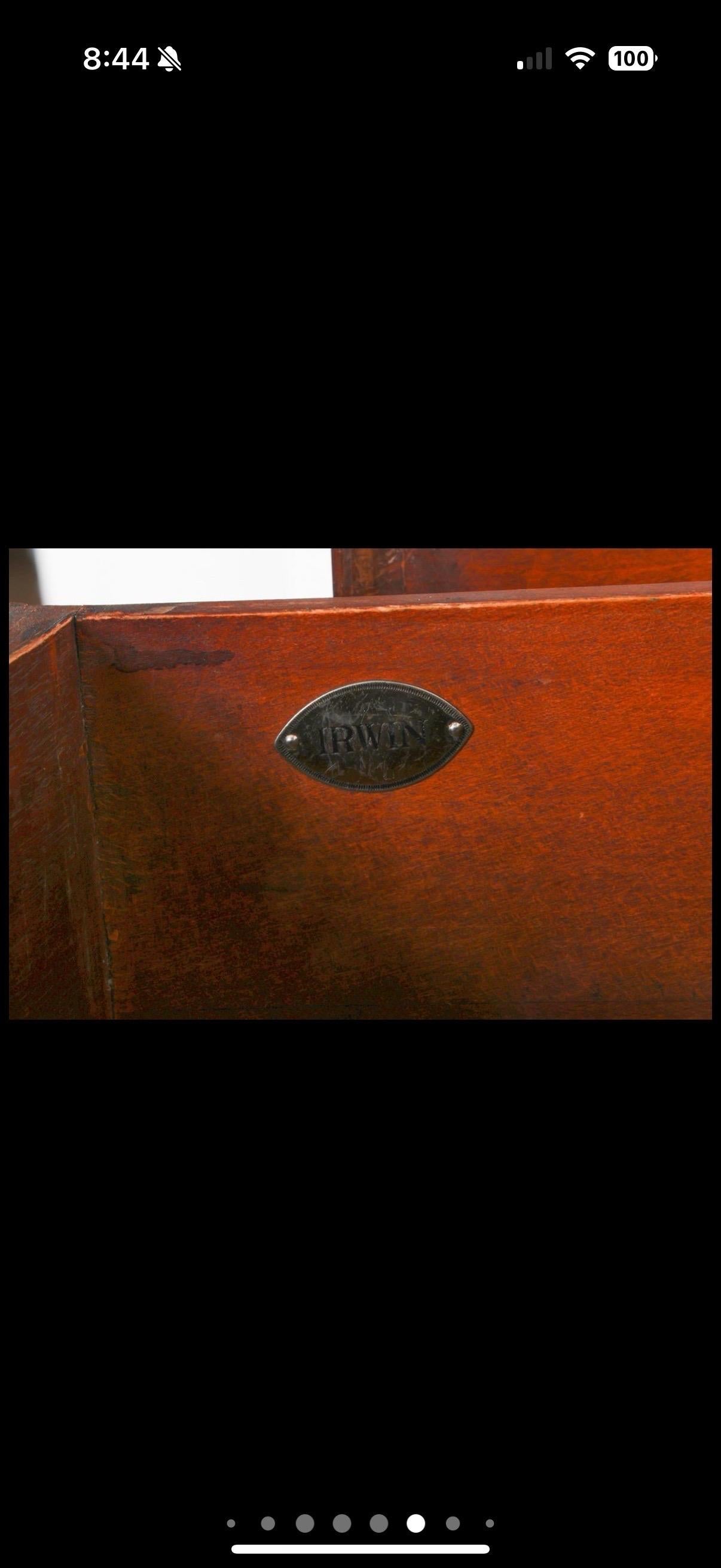 Americano Antica credenza in stile Feder in mogano Credenza Buffet in vendita