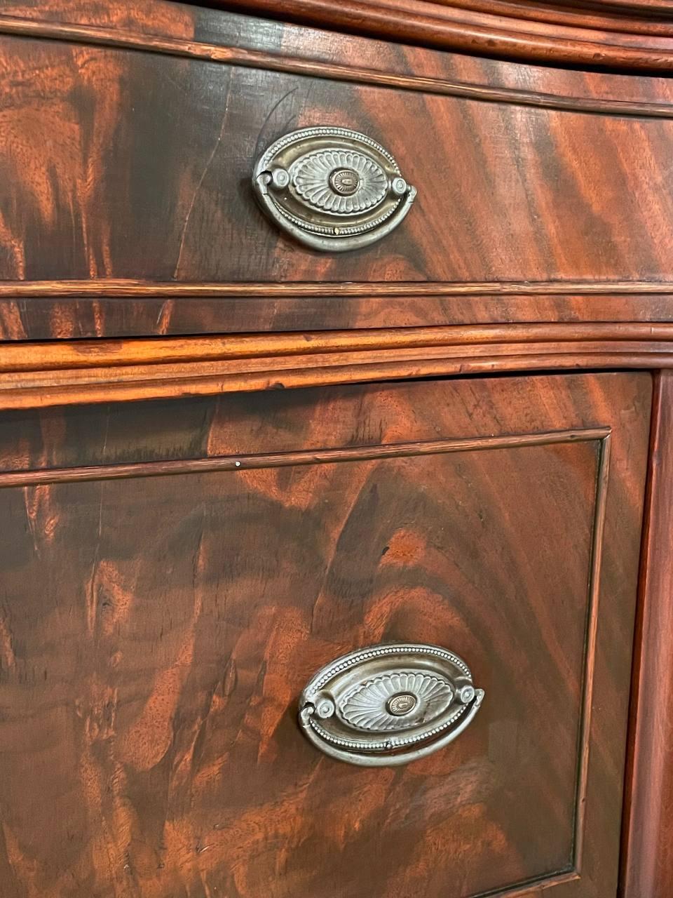 Antique Federal Style Mahogany Sideboard Server 4