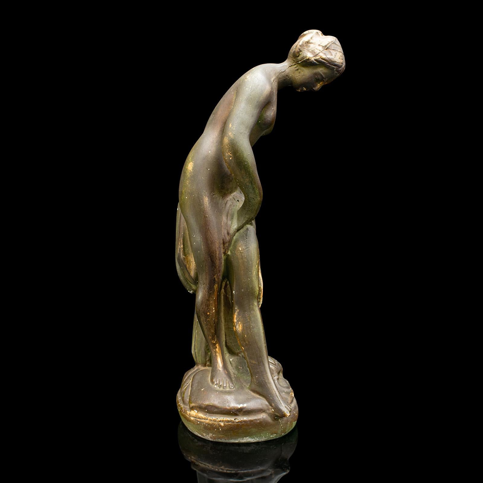 Tardo vittoriano Figura femminile antica, francese, statuetta in gesso, ornamento, vittoriana, classica in vendita