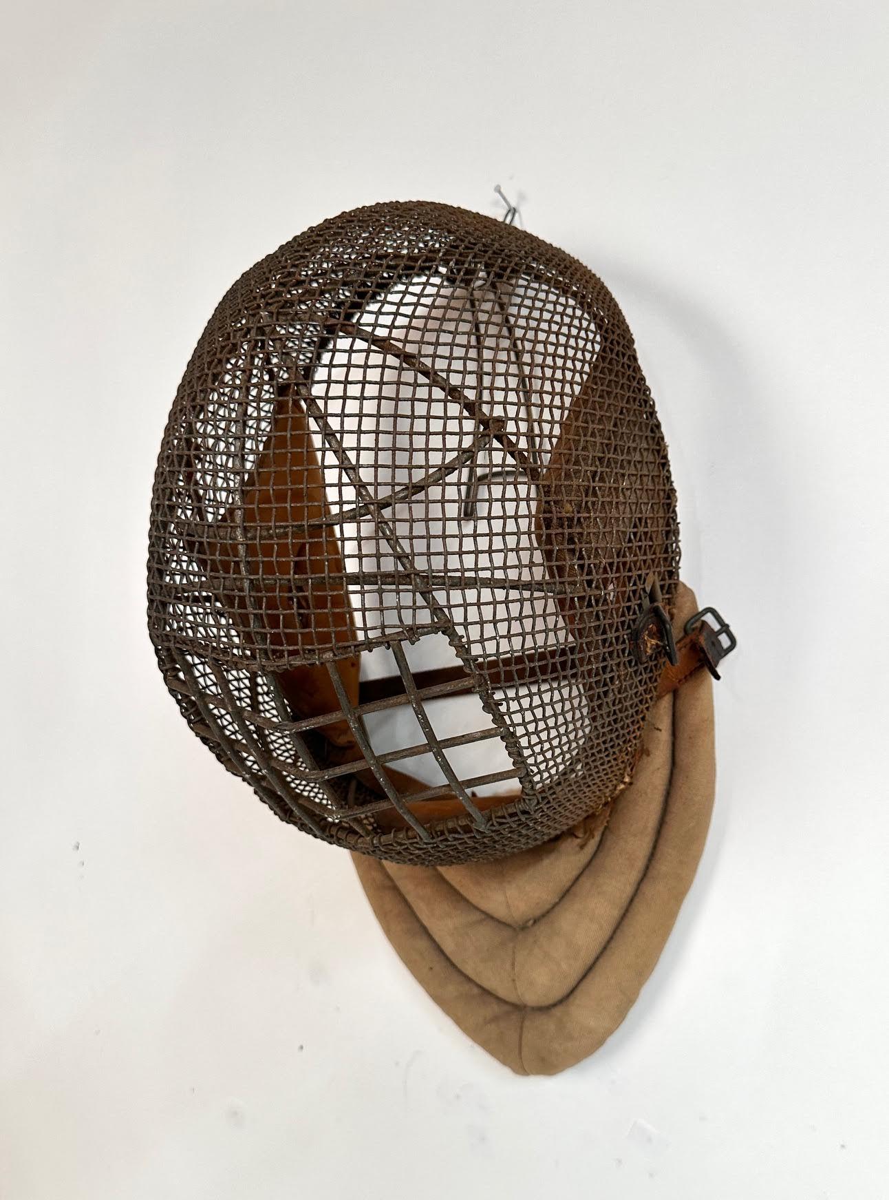 Antike Fencing-Maske (Frühes 20. Jahrhundert) im Angebot