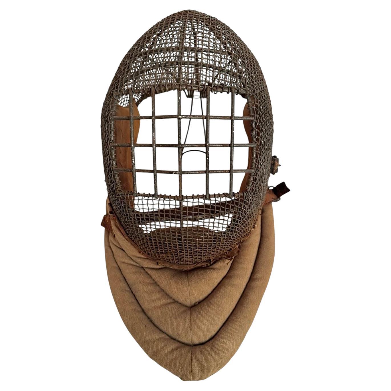 Antike Fencing-Maske