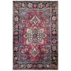 Antique Feraghan Sarouk, Amazing Colors