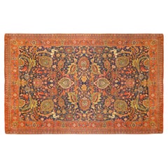 Antiker orientalischer Ferahan-Teppich, Zimmergröße, mit Palmetten