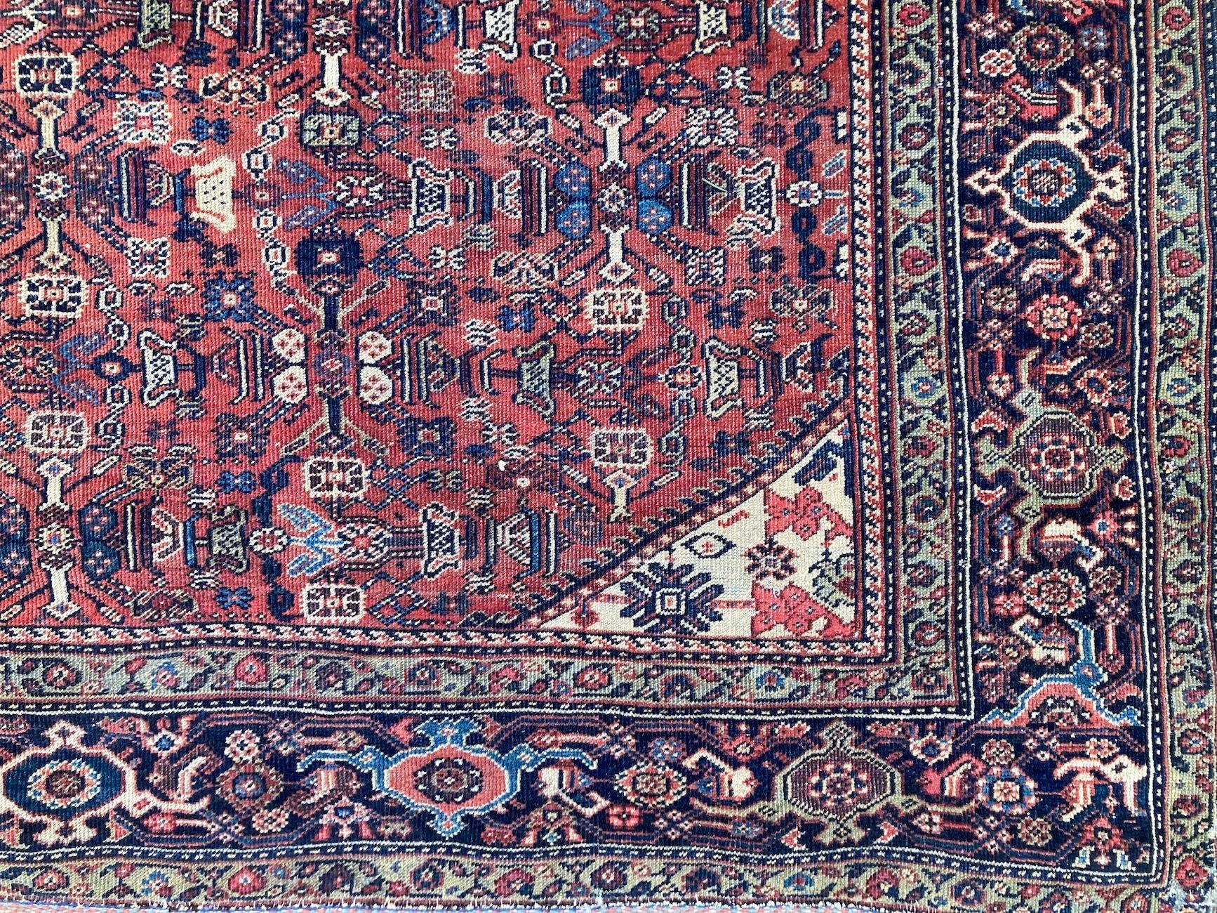 Antique Ferahan Rug 1.96m x 1.36m For Sale 1