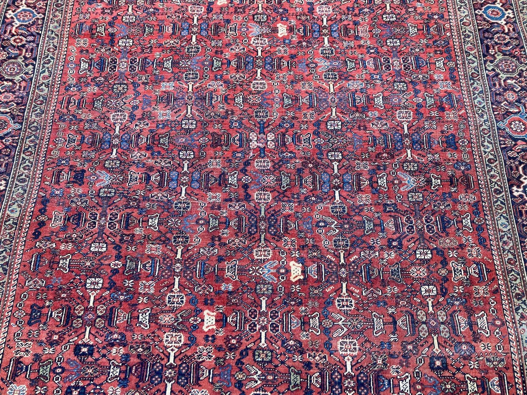 Antique Ferahan Rug 1.96m x 1.36m For Sale 2