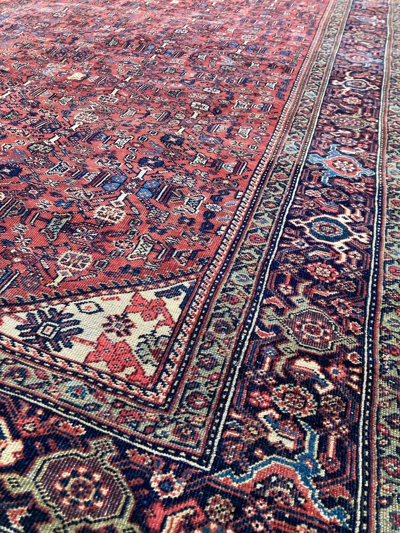 Antique Ferahan Rug 1.96m x 1.36m For Sale 3