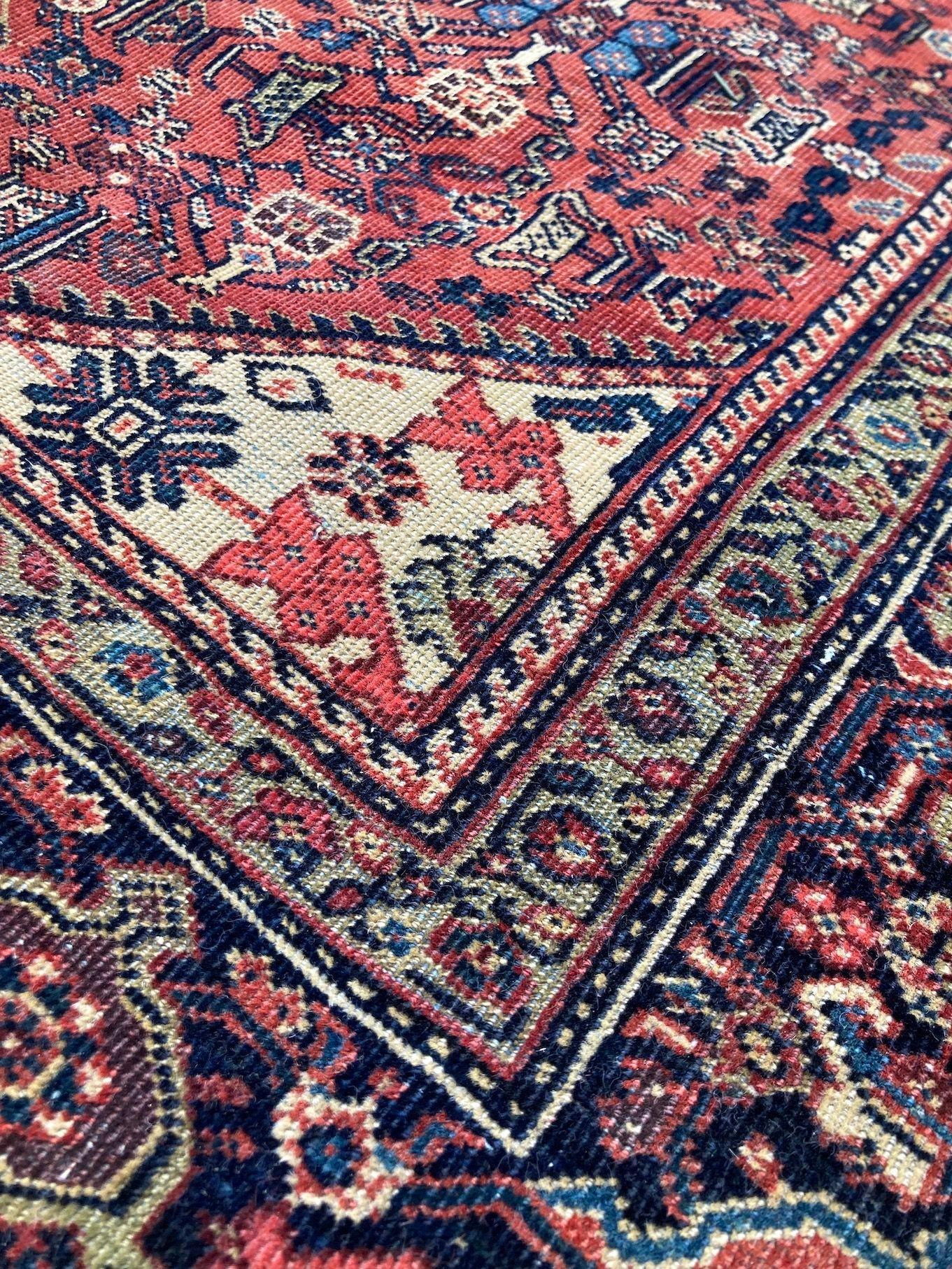 Antique Ferahan Rug 1.96m x 1.36m For Sale 4