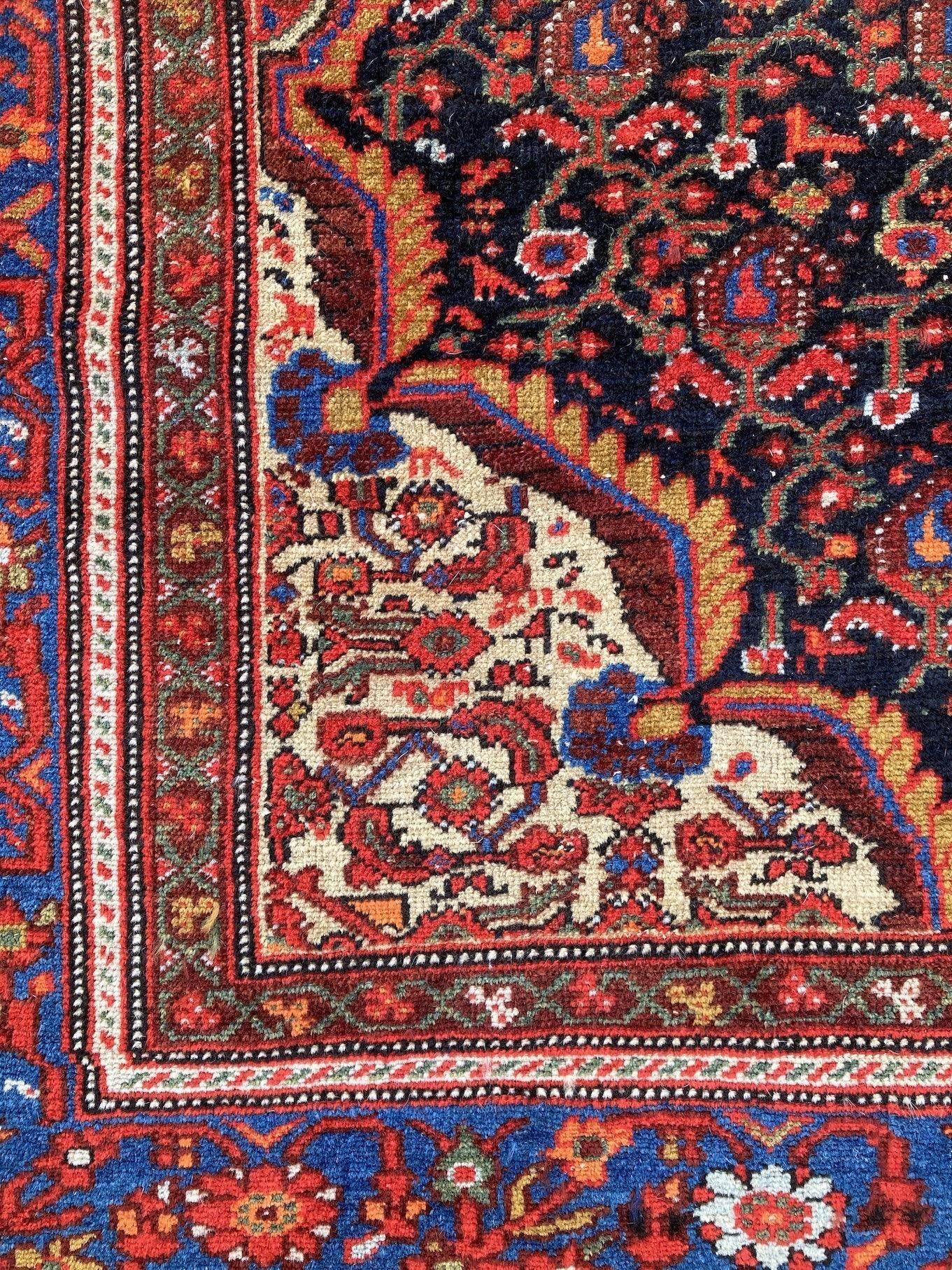 Antique Ferahan Rug 2.03m X 1.32m For Sale 6