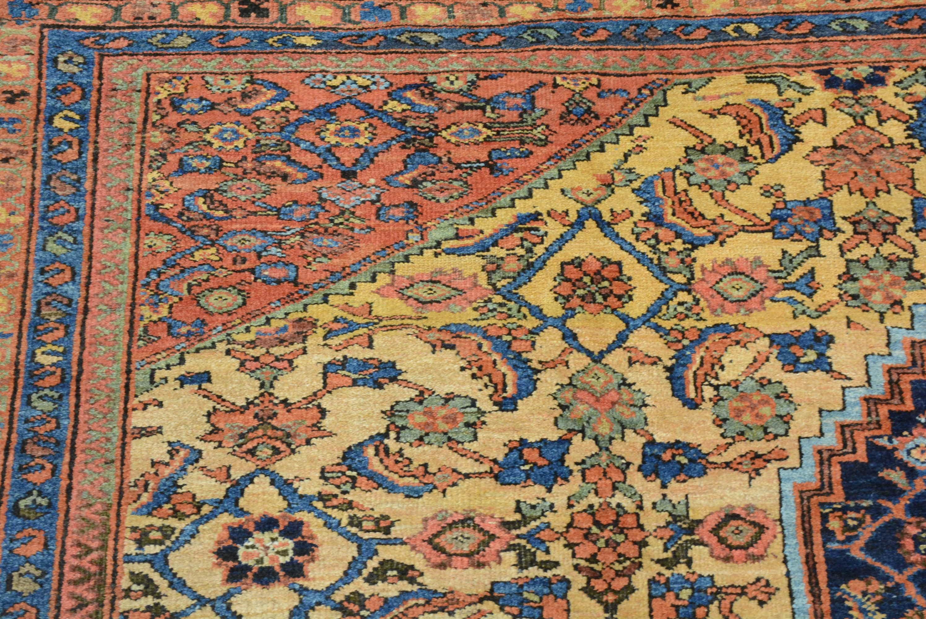 Antiker Fereghan-Teppich (Wolle) im Angebot