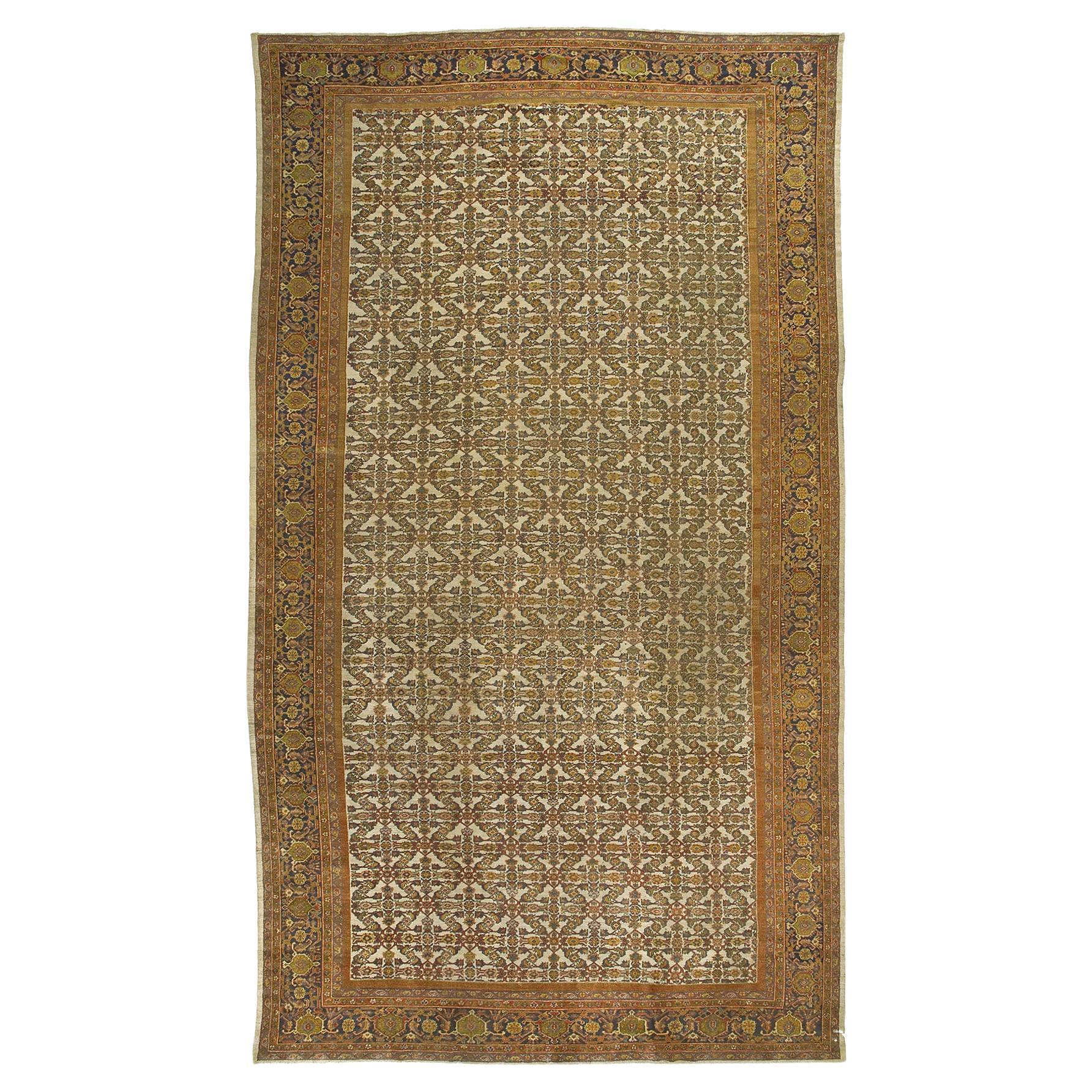 Antique Fereghan Carpet For Sale