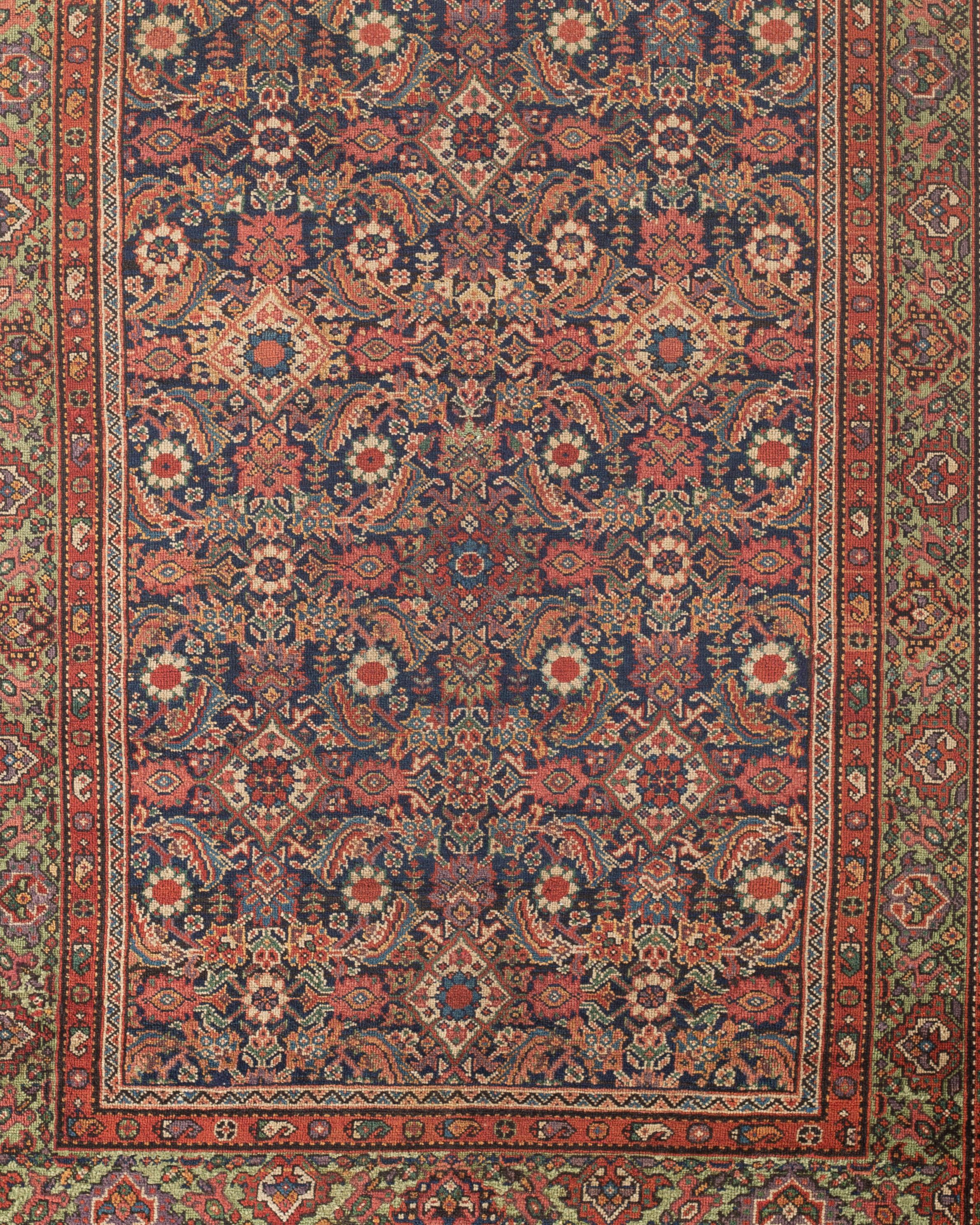 Antiker Fereghan-Teppich, um 1880 (Handgewebt) im Angebot