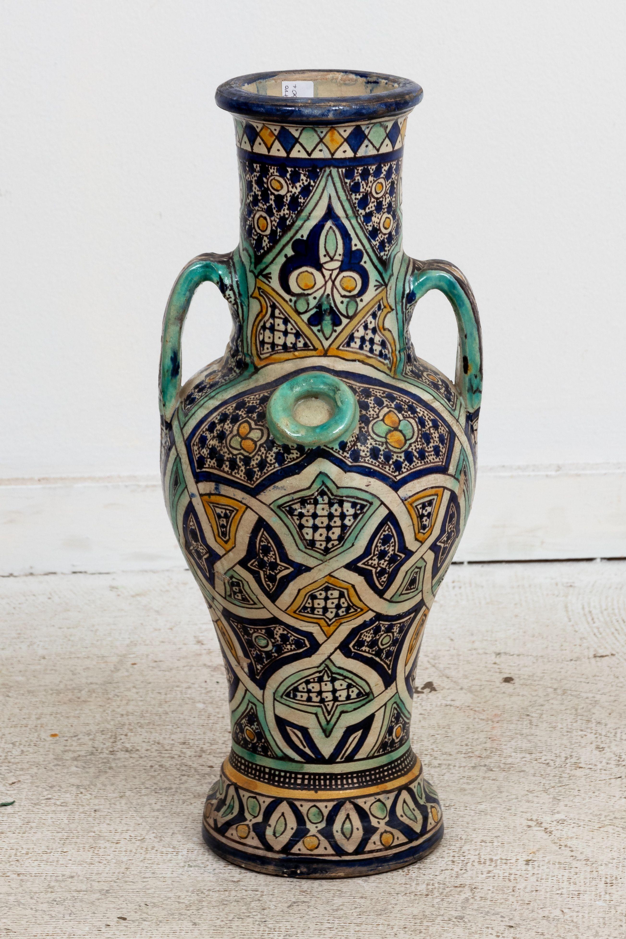 20th Century Antique Fes Vase