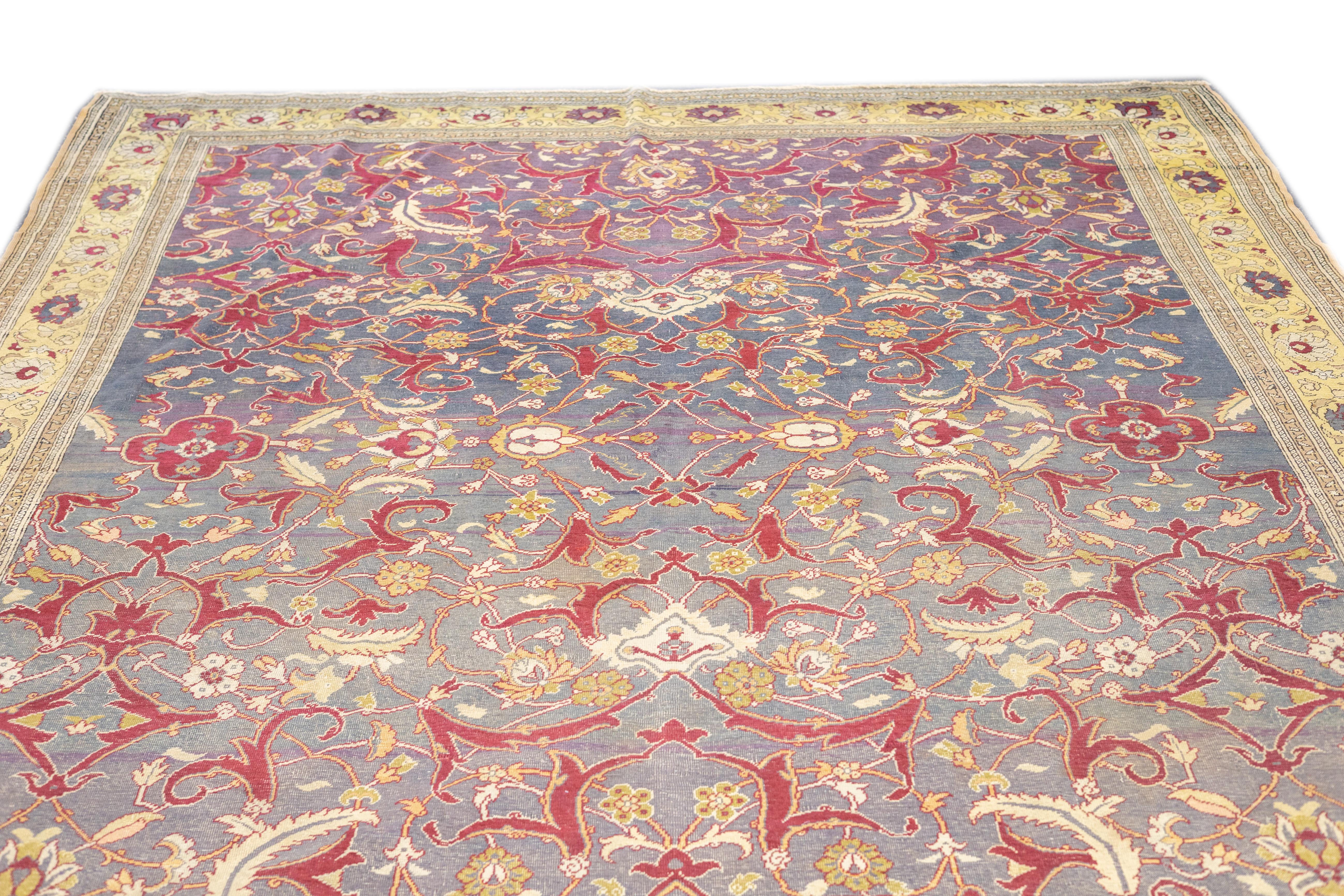 Antiker Fessaneh-Teppich 8'3'' x 10'0