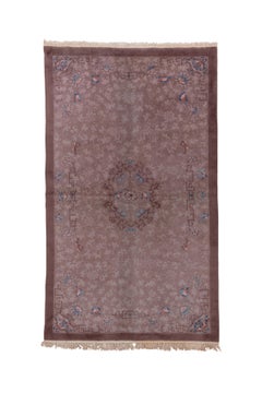 Antique Fette Chinese Rug with Allover Vine Pattern