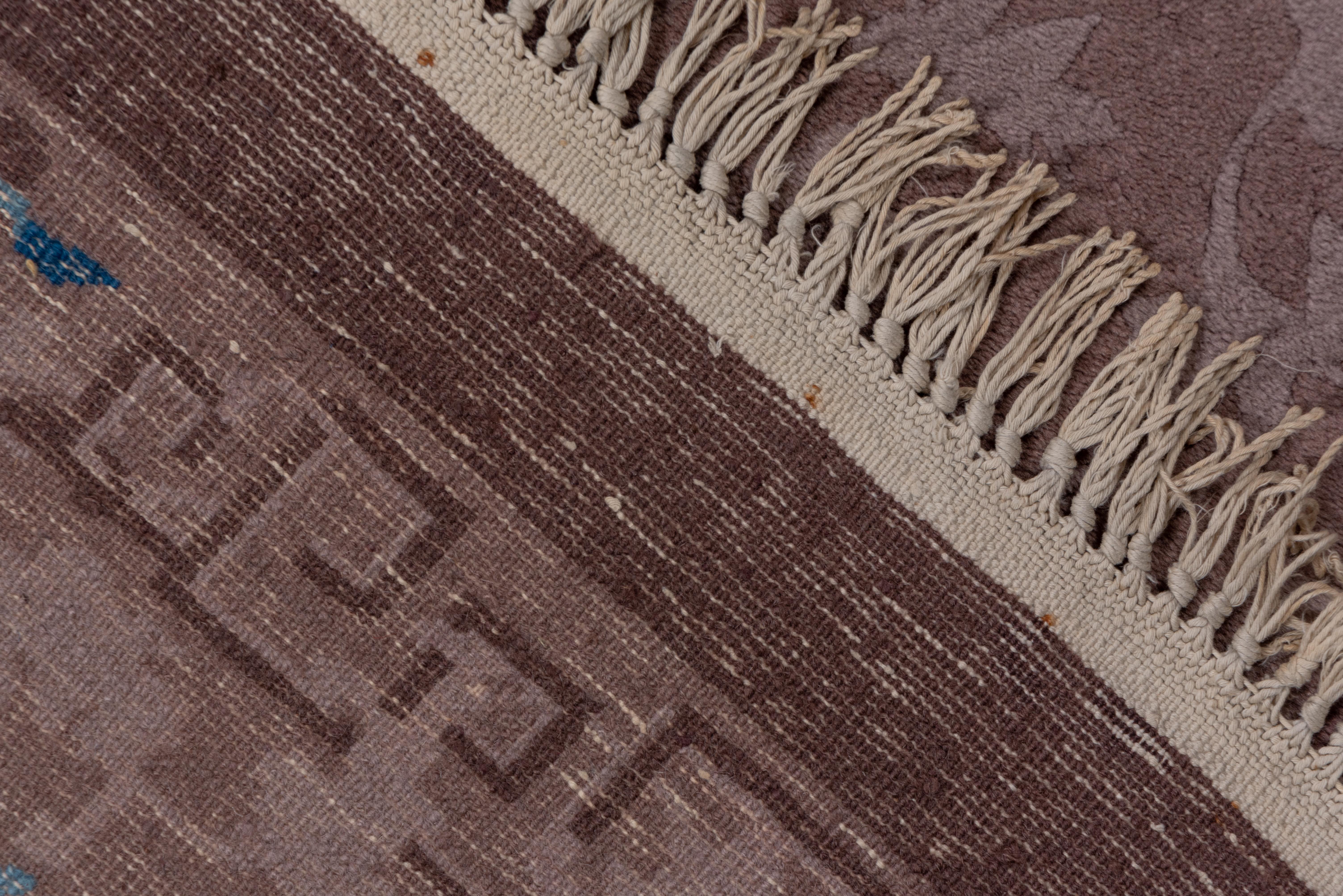 Antiker Fetter chinesischer Teppich mit Allover Vine-Muster (20. Jahrhundert) im Angebot