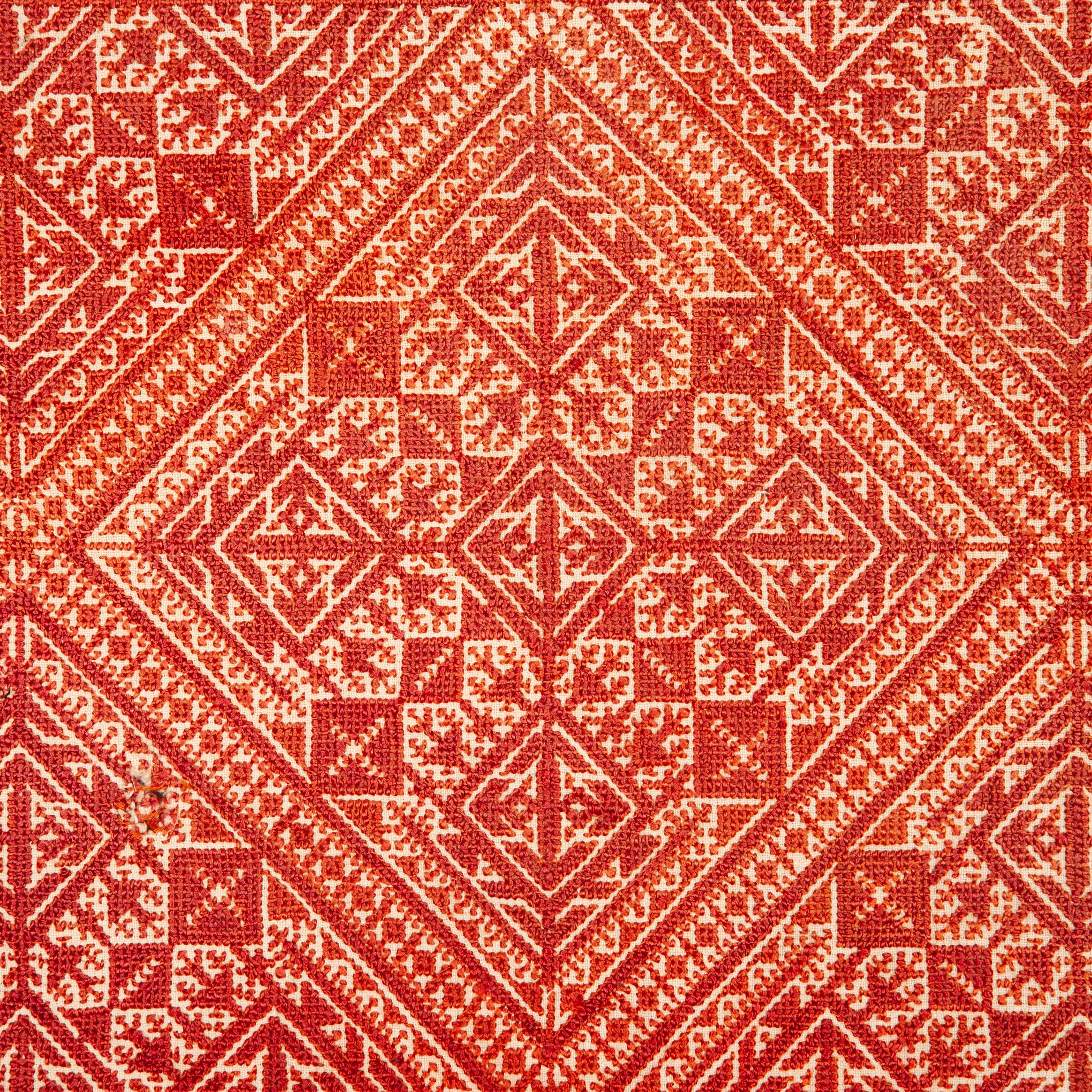 Suzani Antique Fez Embroidery from Morocco, 1900s