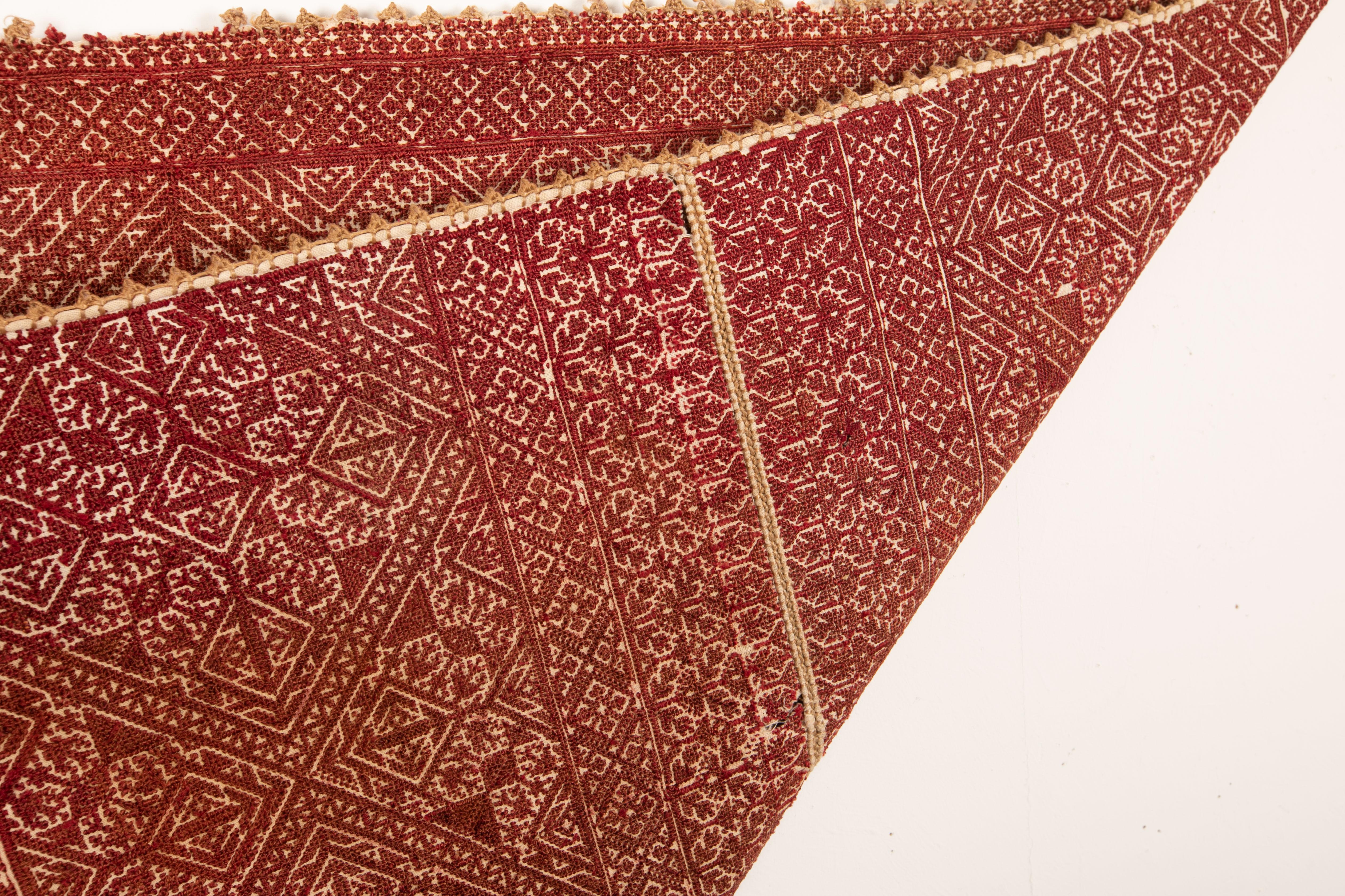 20th Century Antique Fez Embroidery from Morocco, 1900s