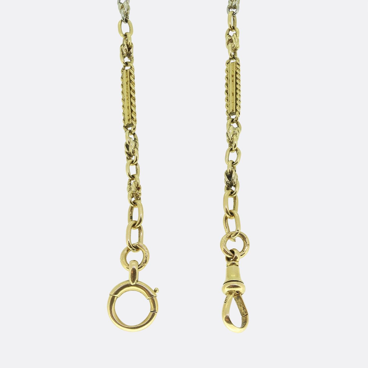 Antike Figaro Kette Choker (Edwardian)
