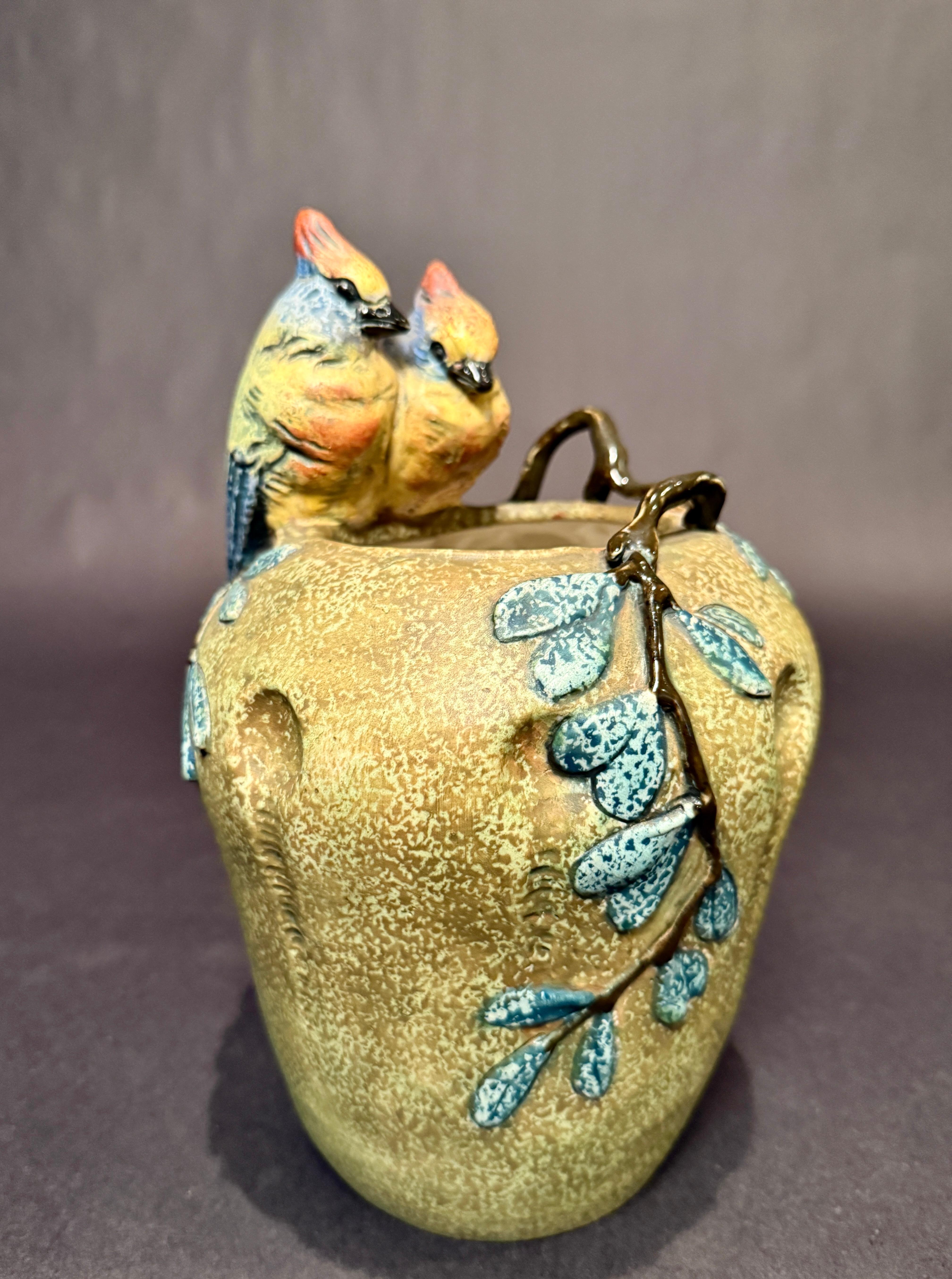 Antique Figural Amphora Vase In Good Condition For Sale In Norwood, NJ