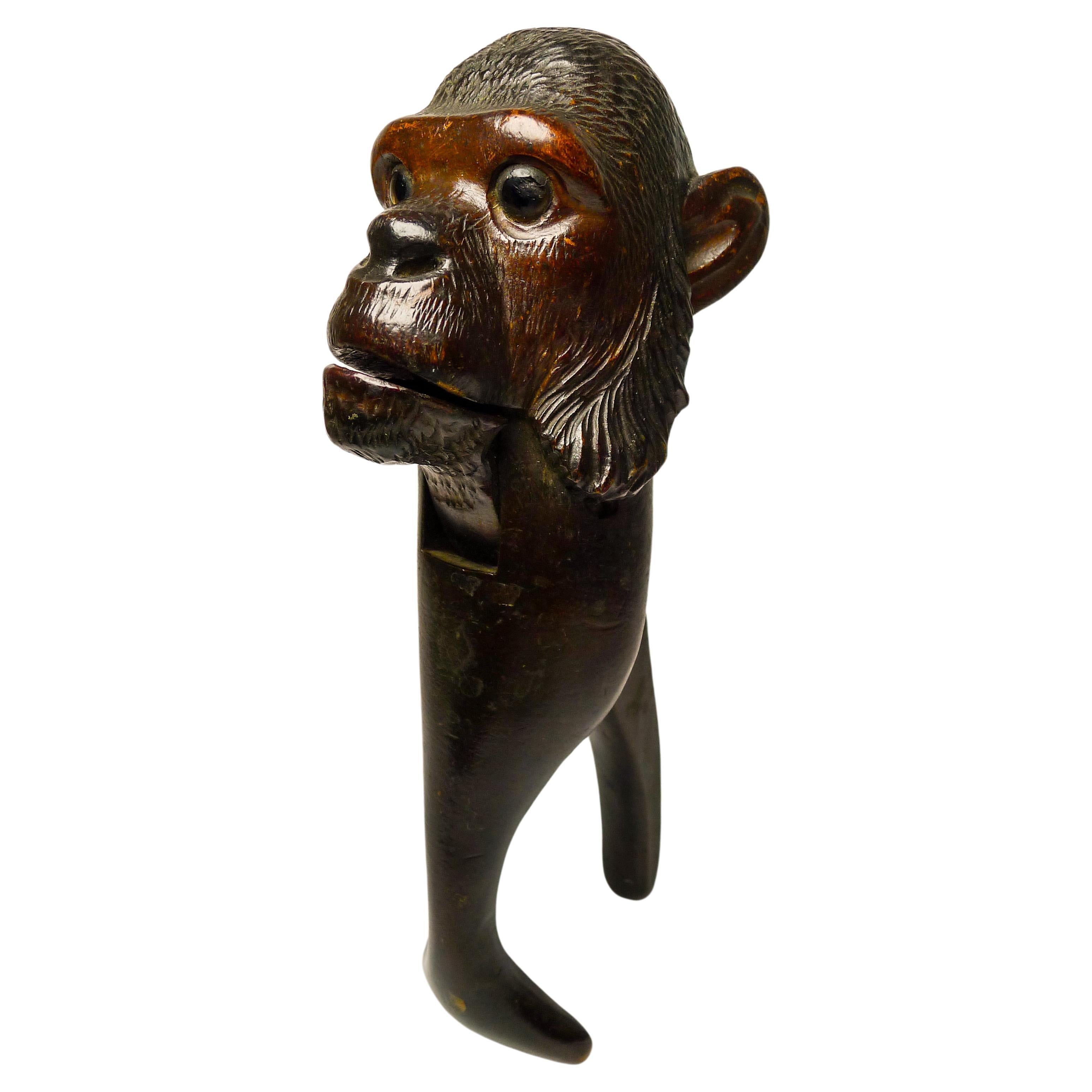 Antique Figural Black Forest Nutcracker c.1900 For Sale