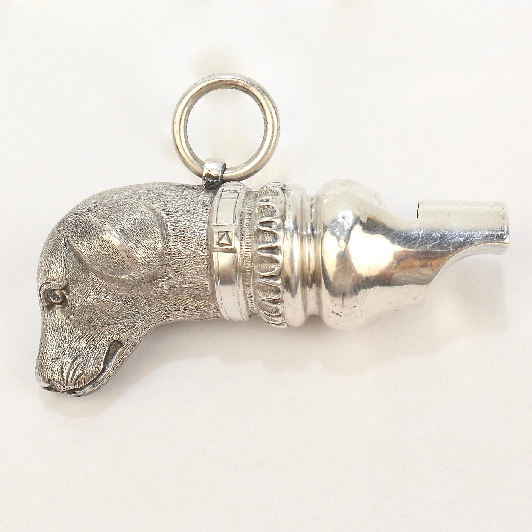 antique dog whistle