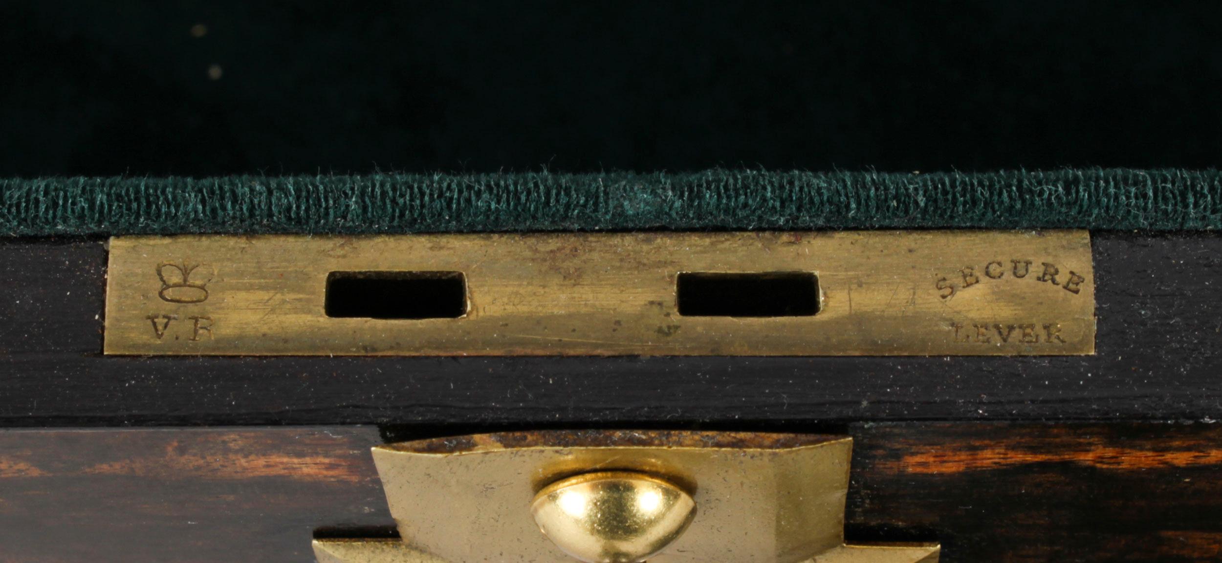 Antique Figured Coromandel Brass Box / Casket 19th Century 11